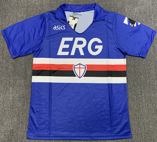 Sampdoria · Primera equipación 90/91